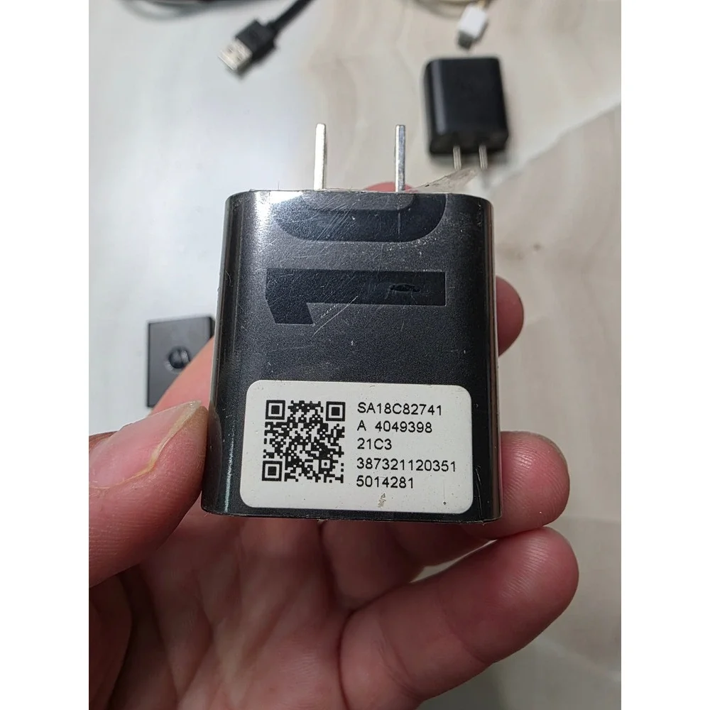 Motorola TurboPower Wall Charger Lot 8 Adapters 3 USB-C Micro Cables SPN5737A W4